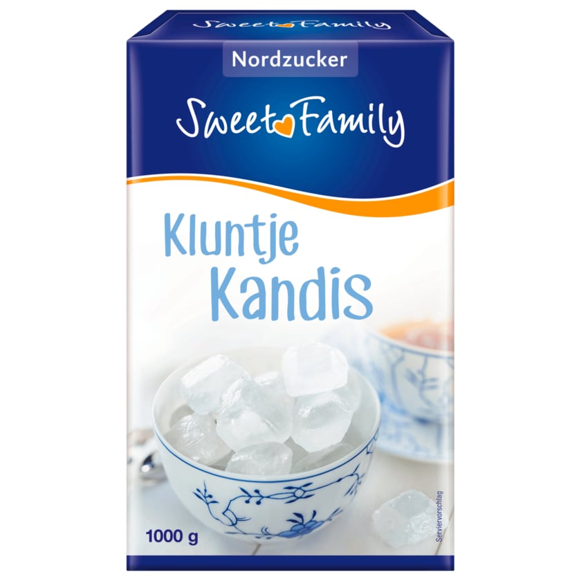 Sweet Family Nordzucker Kluntje Kandis 1kg
